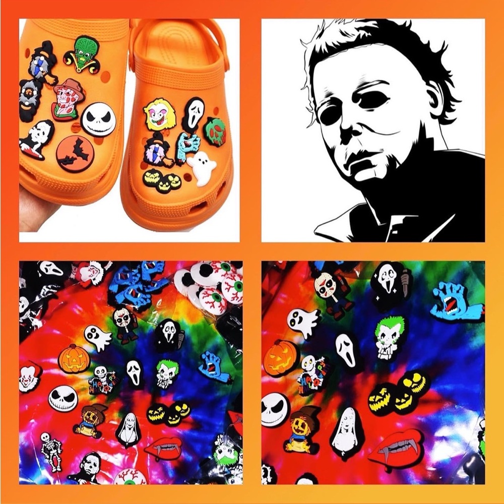 ⚫️Halloween Spooky Croc Charms 🎃